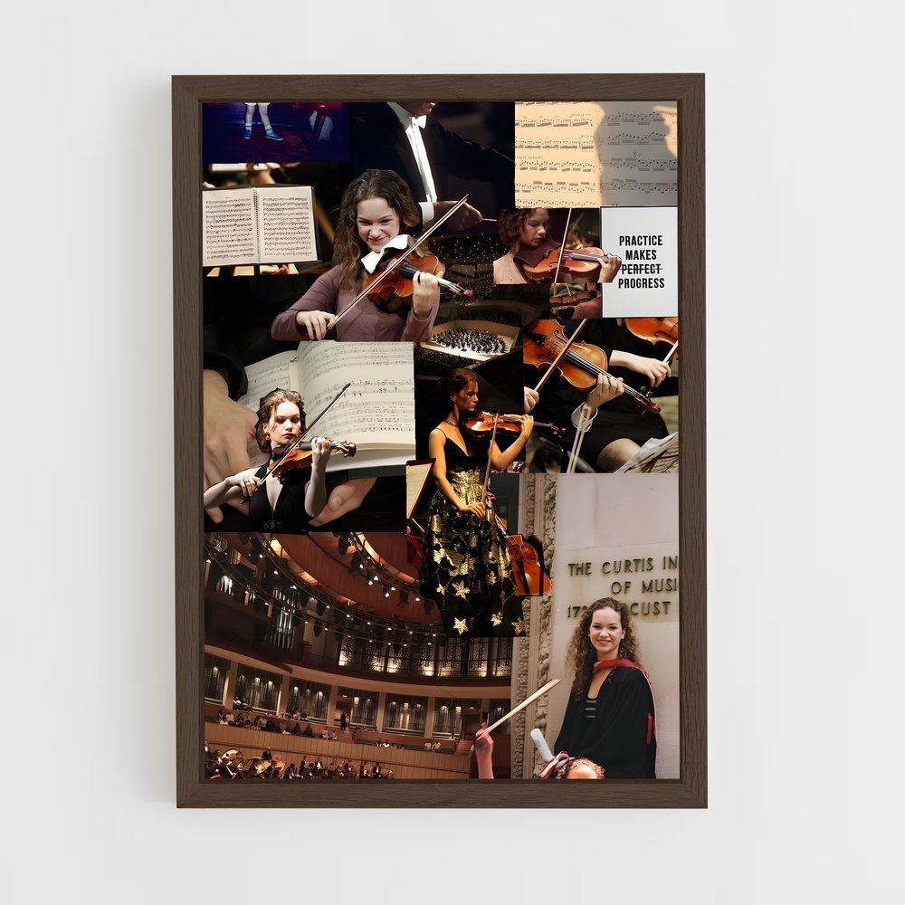 ap-hilary hahn-3 cadre Bois foncé