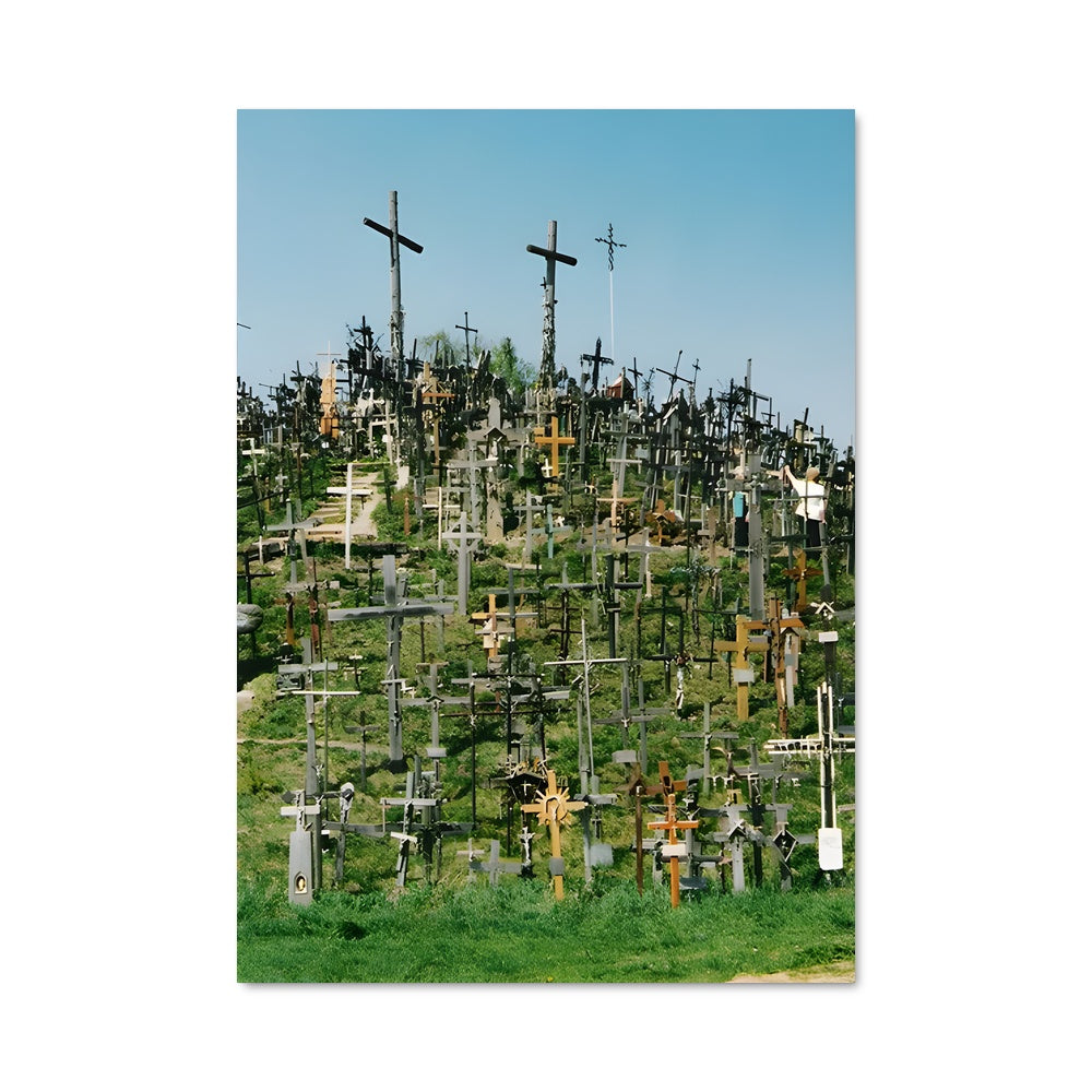 Poster Croix de la Colline