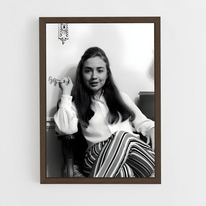 ap-hillary clinton-2 cadre Bois foncé
