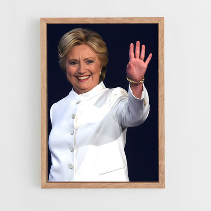 ap-hillary clinton-7 cadre Bois clair