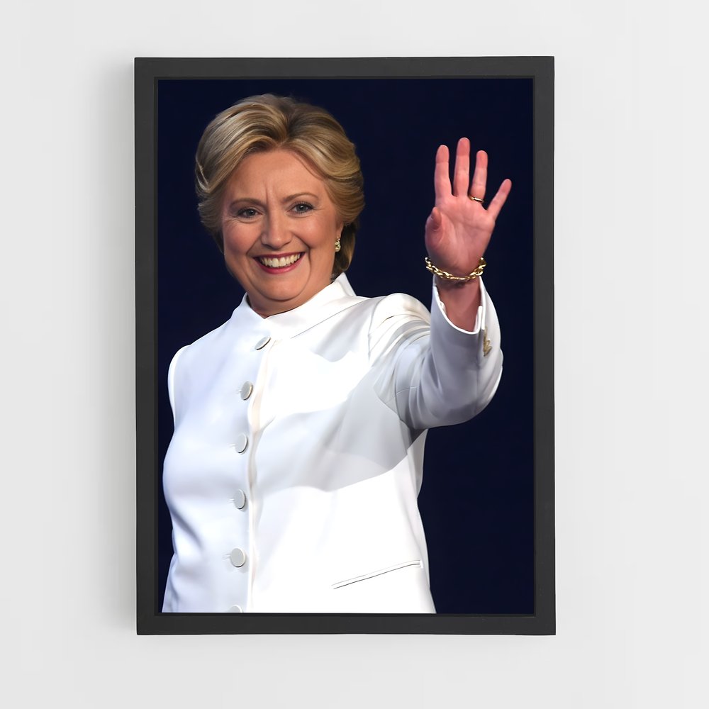 ap-hillary clinton-7 cadre Noir