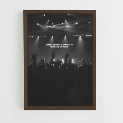 ap-hillsong worship-2 cadre Bois foncé