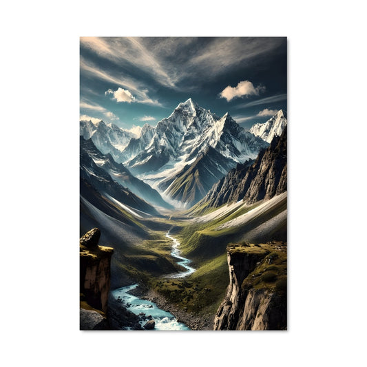 Poster Sérénité Himalayenne