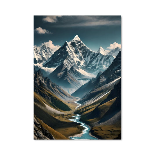 Poster Himalaya mountains 97117