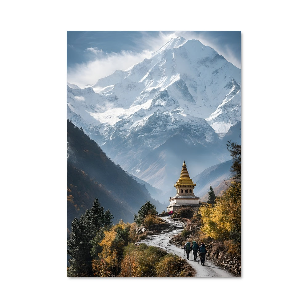 Poster Towards the Himalayas – Aesthetic Posters