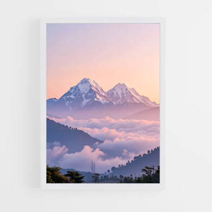 ap-himalaya mountains-5 cadre Blanc