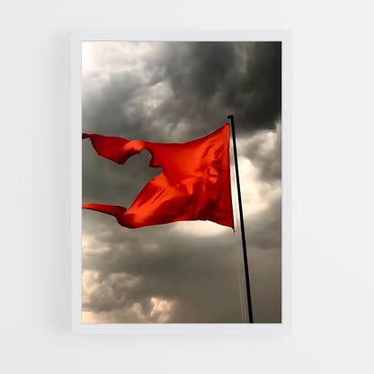 ap-hindu flag-1 cadre Blanc