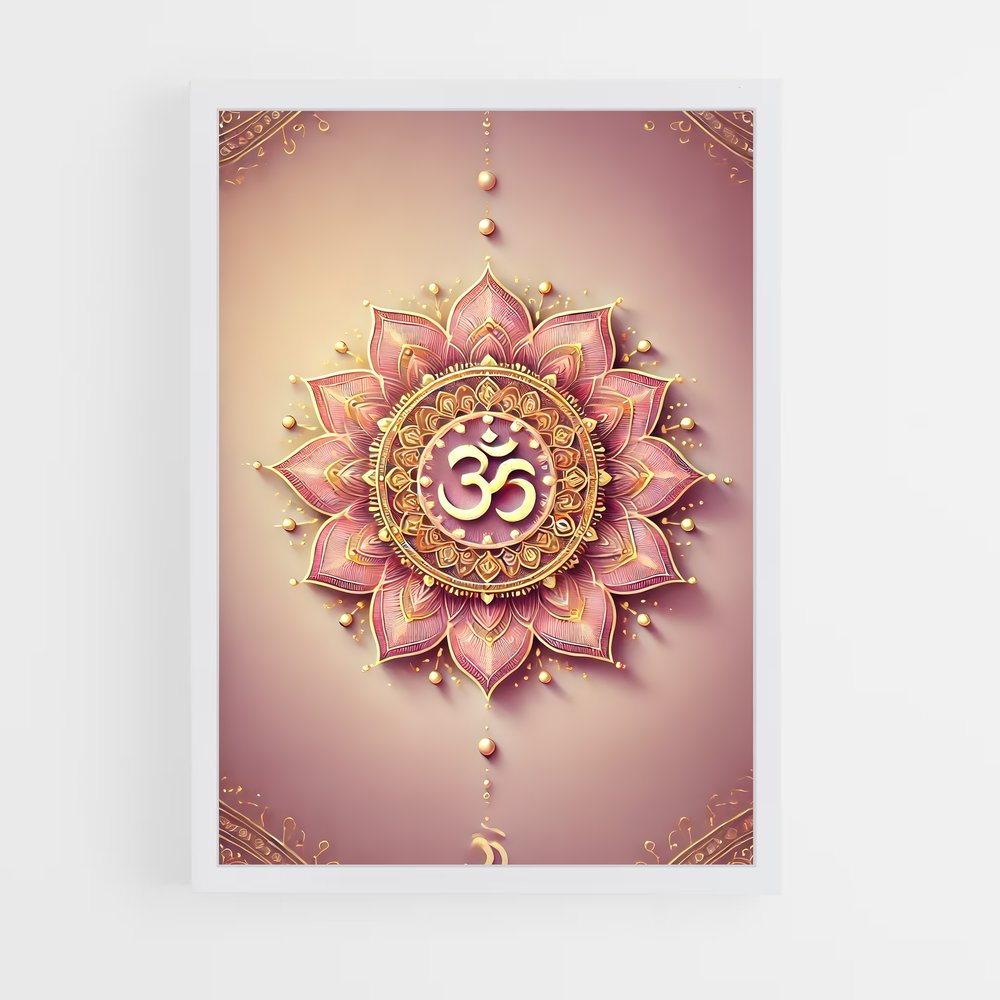 ap-hindu mandala-2 cadre Blanc