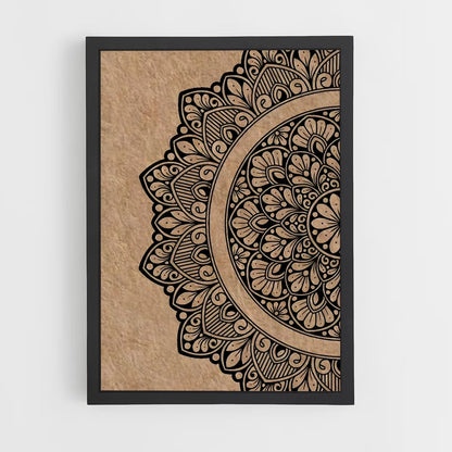 ap-hindu mandala-4 cadre Noir