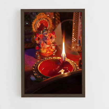 ap-hinduism-1 cadre Bois foncé