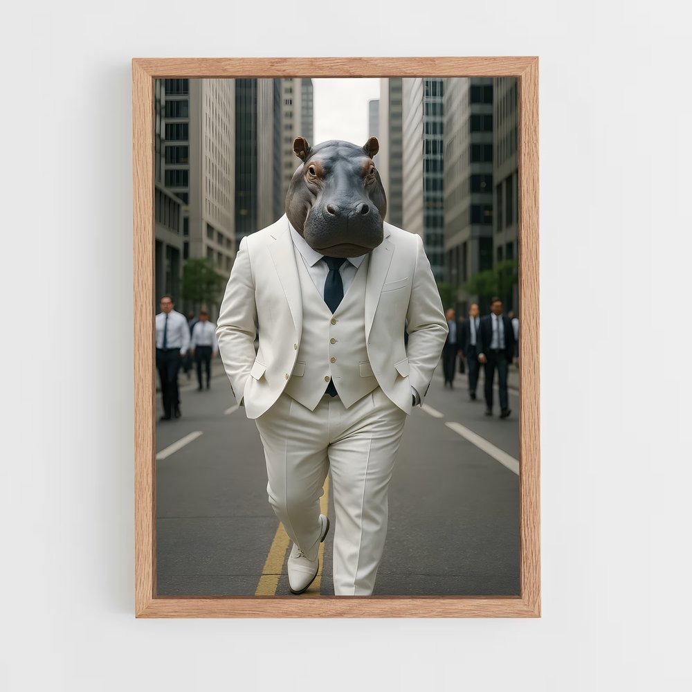ap-hippo-7 cadre Bois clair