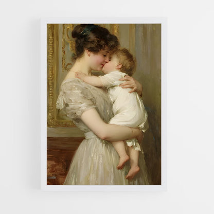 ap-hirst mother and child-4 cadre Blanc