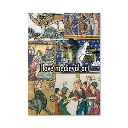 Poster L'Amour Médiéval