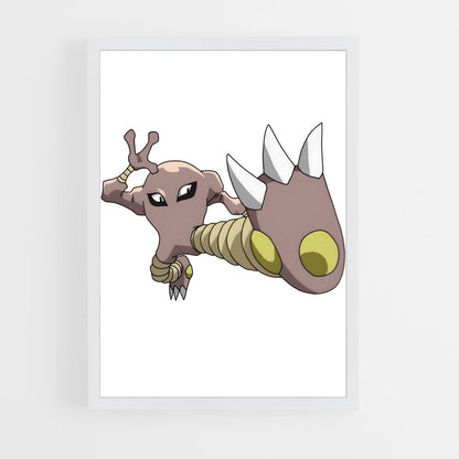 ap-hitmonlee-1 cadre Blanc