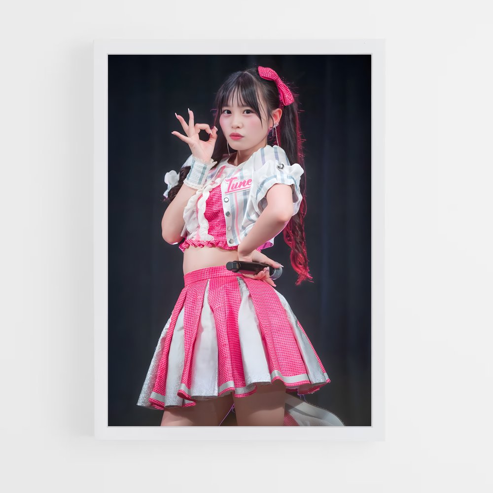 ap-hkt48-3 cadre Blanc