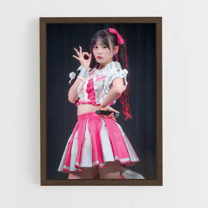 ap-hkt48-3 cadre Bois foncé