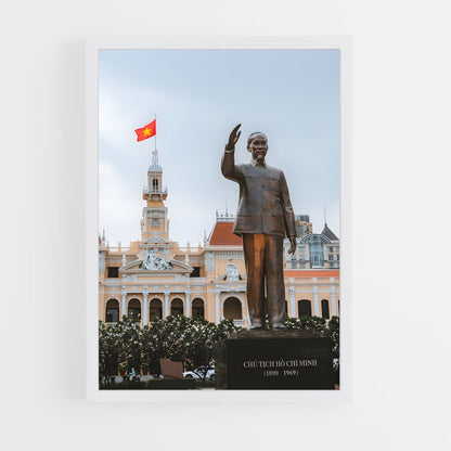 ap-ho chi minh-4 cadre Blanc