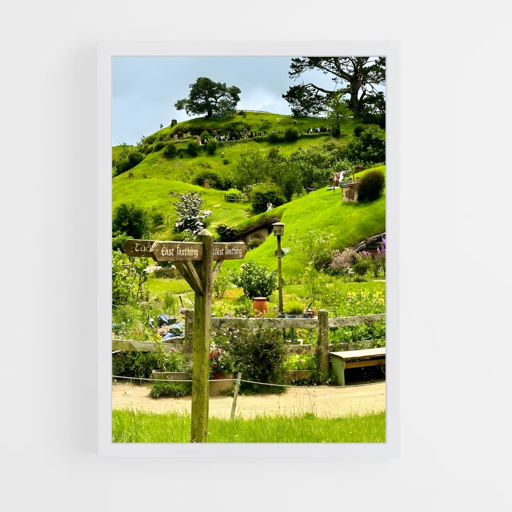 ap-hobbiton-3 cadre Blanc