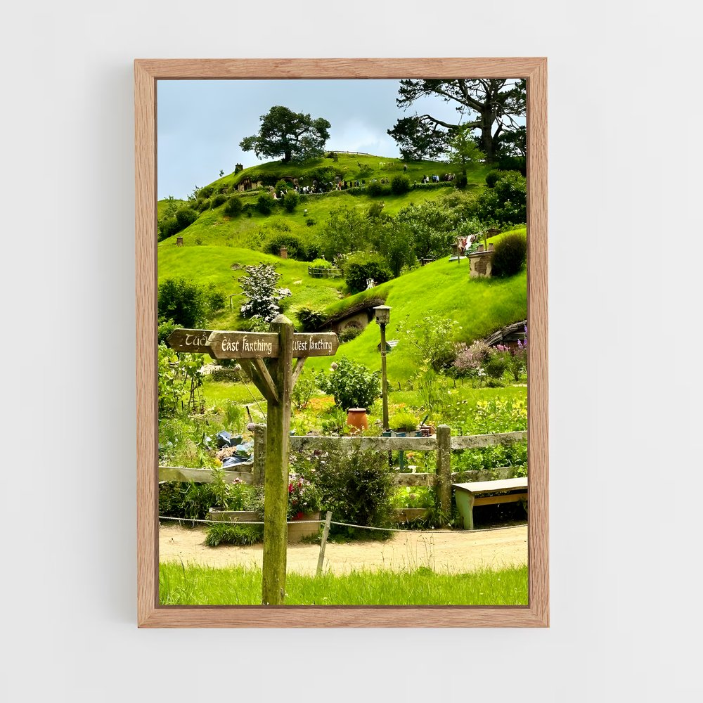 ap-hobbiton-3 cadre Bois clair