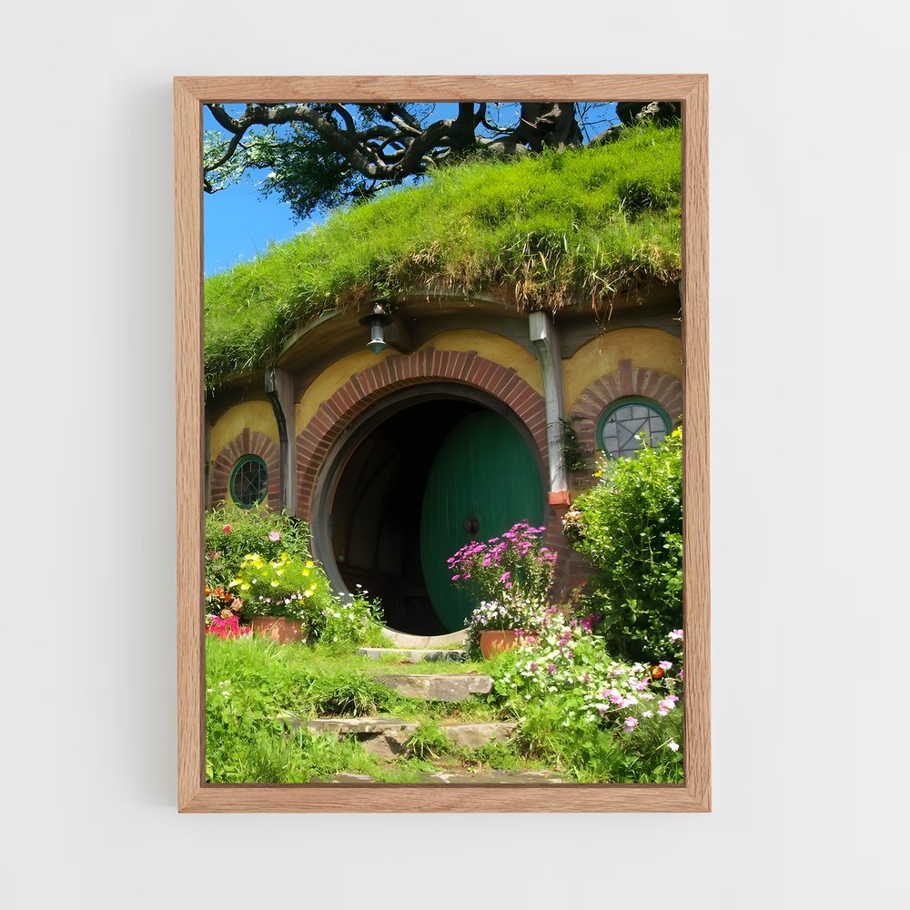 ap-hobbiton-4 cadre Bois clair