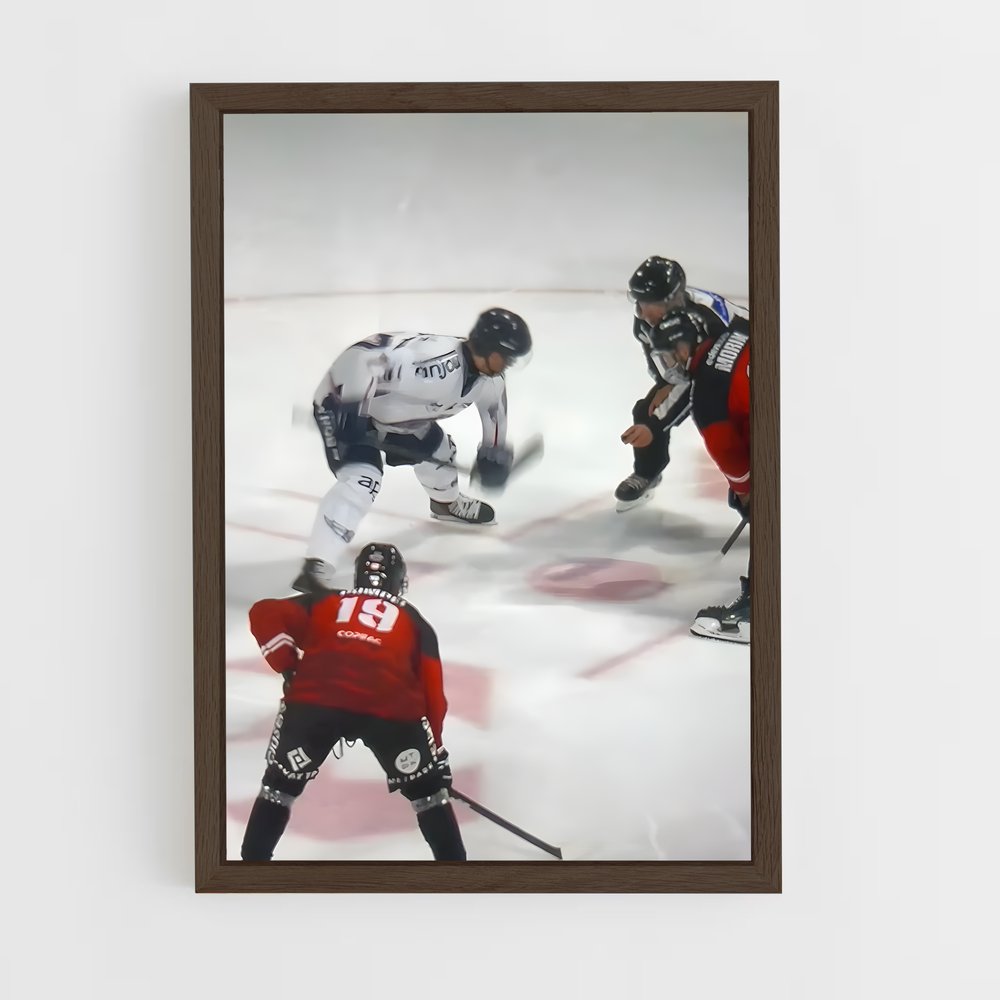 ap-hockey-1 cadre Bois foncé