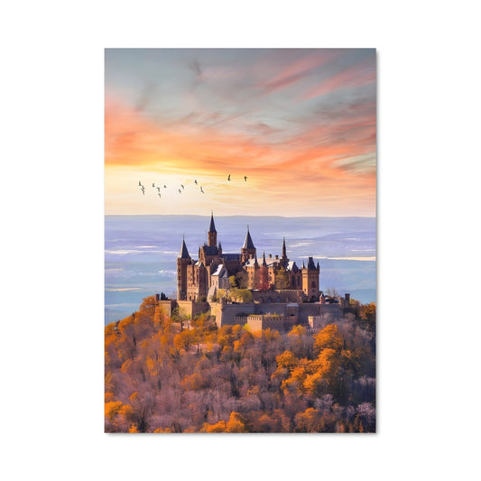 Poster Hohenzollern castle 90588
