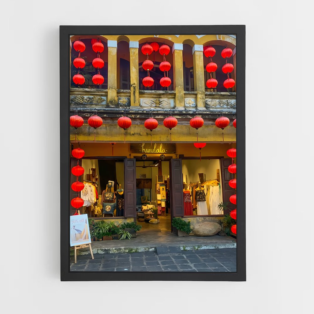 ap-hoi an ancient town-5 cadre Noir