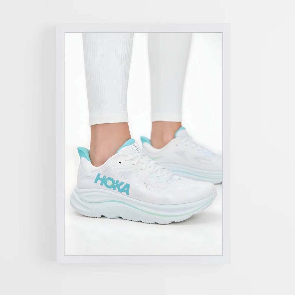 ap-hoka-6 cadre Blanc