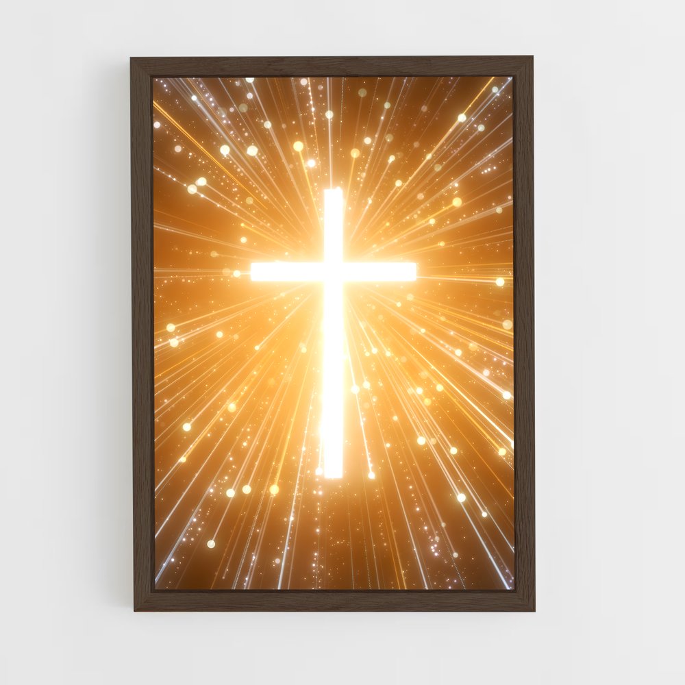 ap-holy cross-1 cadre Bois foncé