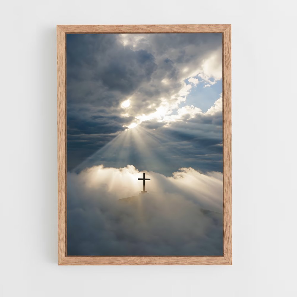 ap-holy cross-2 cadre Bois clair