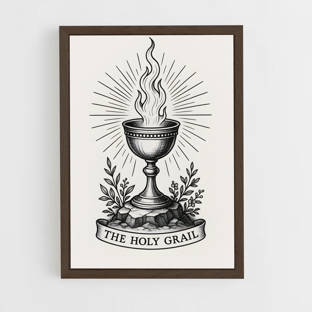 ap-holy grail-4 cadre Bois foncé