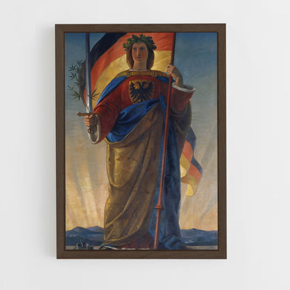 ap-holy roman empire-2 cadre Bois foncé