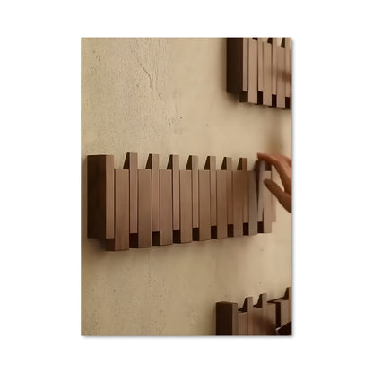 Poster Mur de Bois