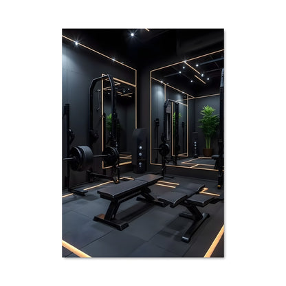 Poster Home gym 23777