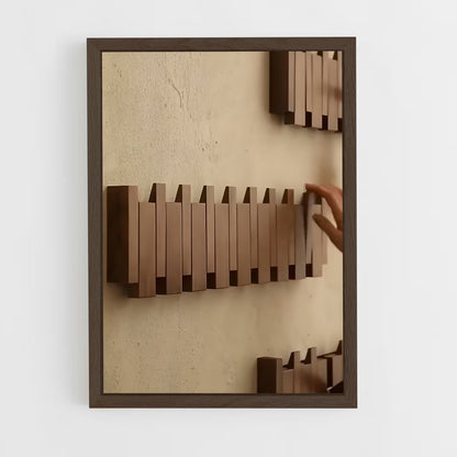ap-home decor-4 cadre Bois foncé