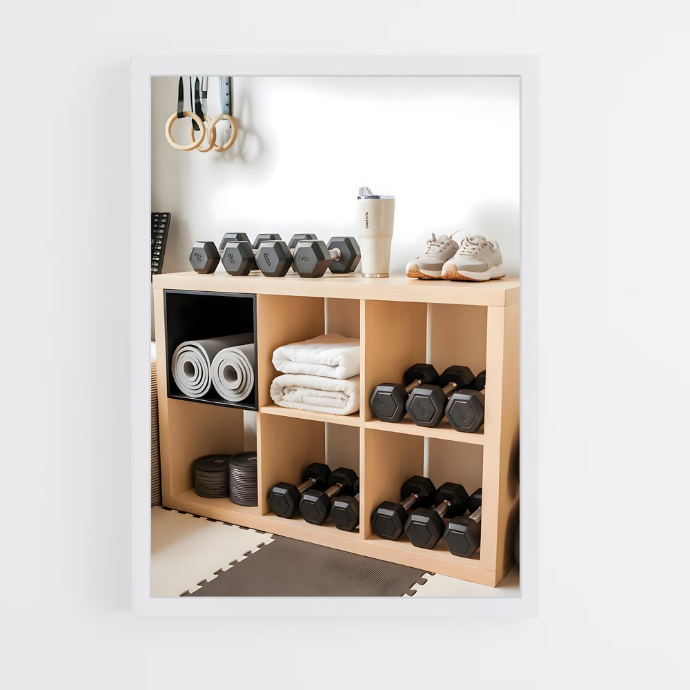 ap-home gym-10 cadre Blanc