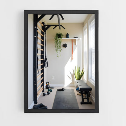 ap-home gym-2 cadre Noir