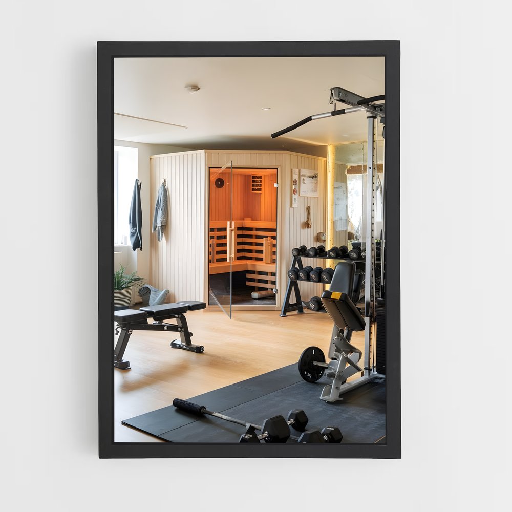 ap-home gym-3 cadre Noir