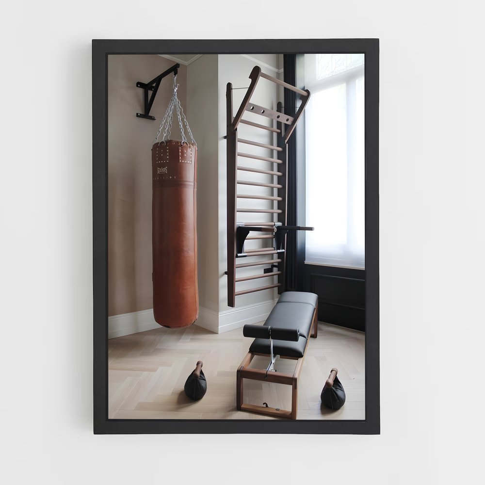 ap-home gym-5 cadre Noir