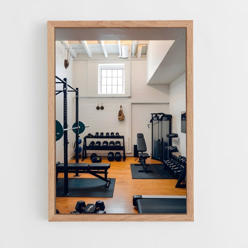 ap-home gym-6 cadre Bois clair