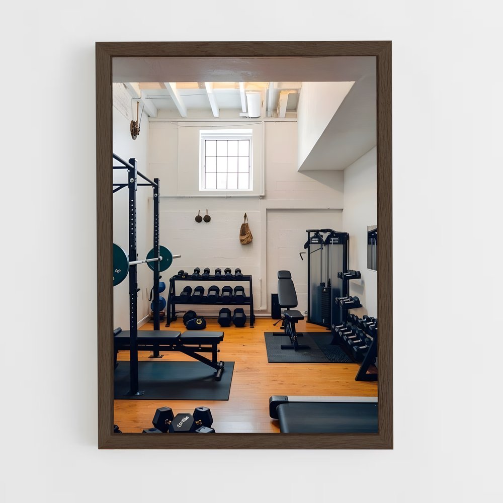 ap-home gym-6 cadre Bois foncé