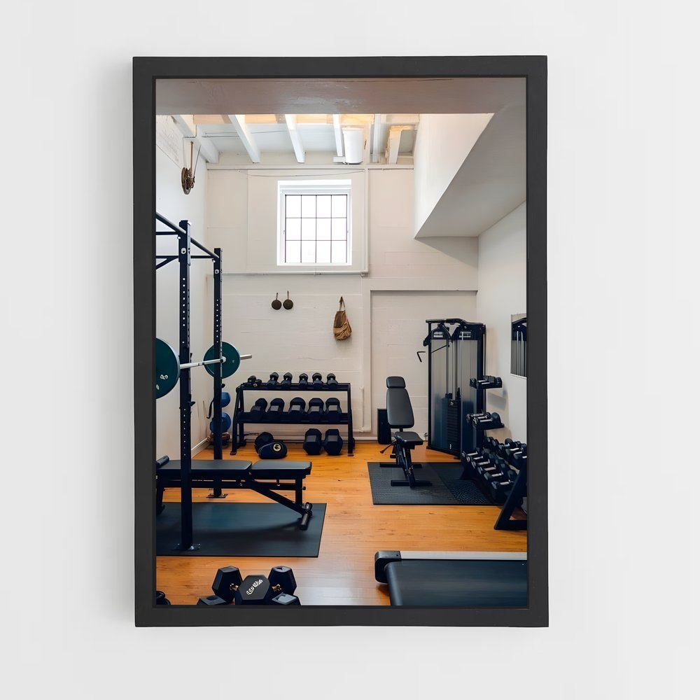 ap-home gym-6 cadre Noir