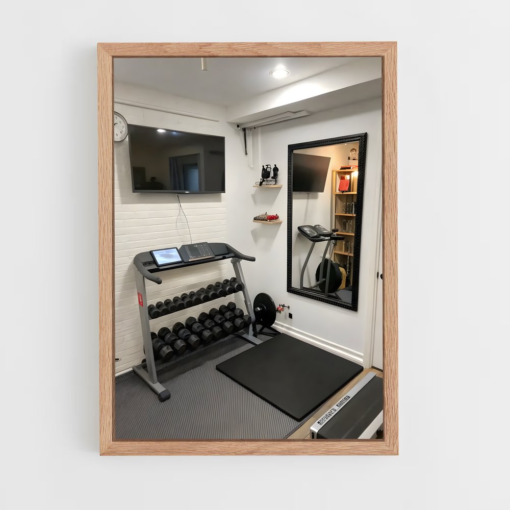 ap-home gym-7 cadre Bois clair