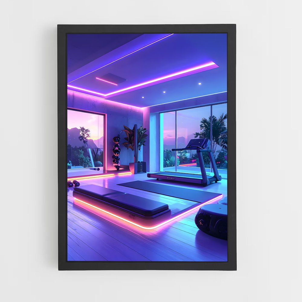 ap-home gym-8 cadre Noir