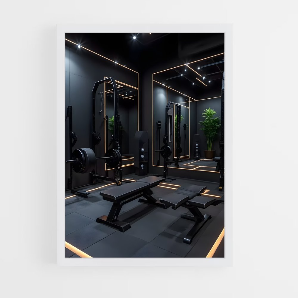 ap-home gym-9 cadre Blanc