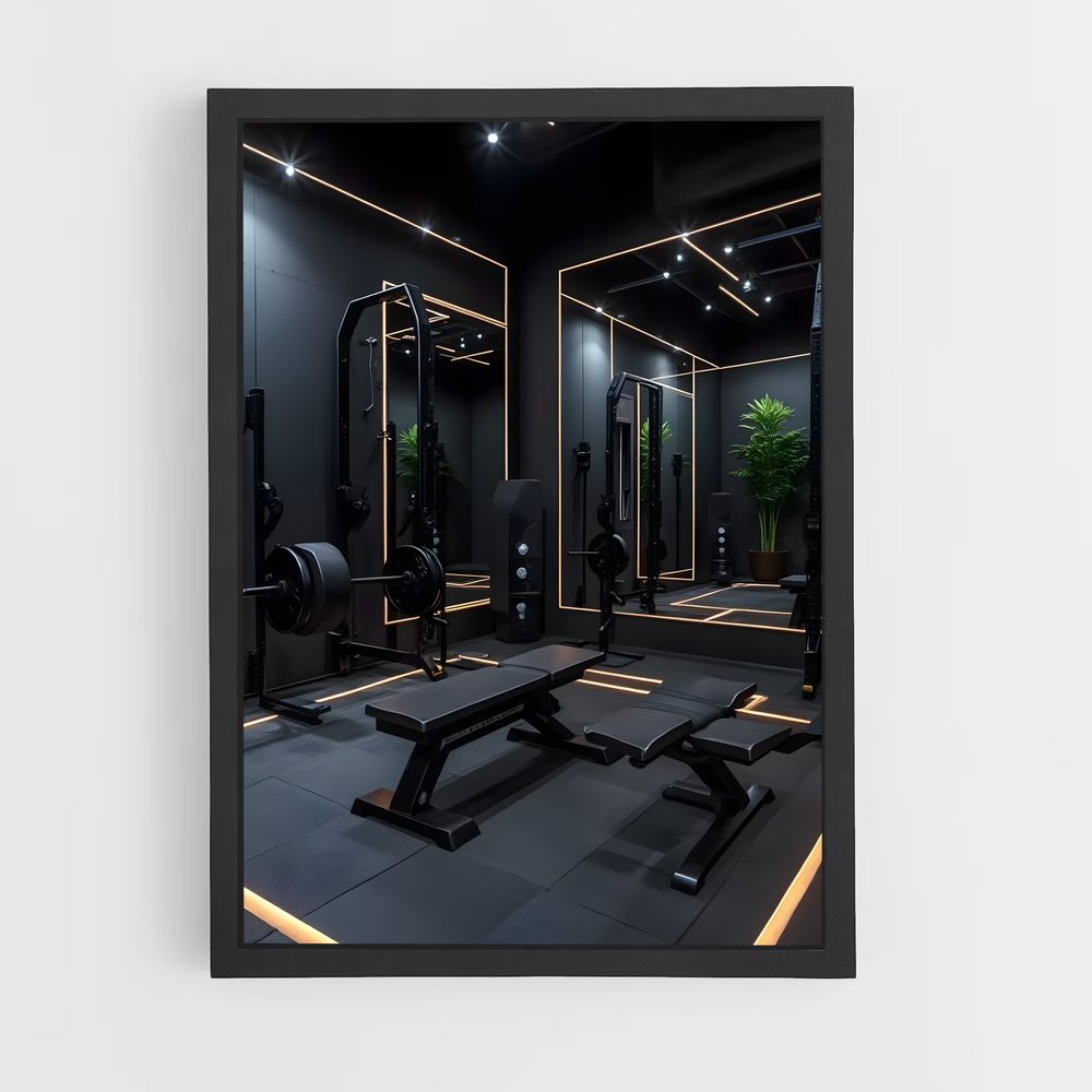 ap-home gym-9 cadre Noir