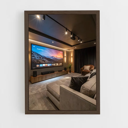 ap-home theater-1 cadre Bois foncé