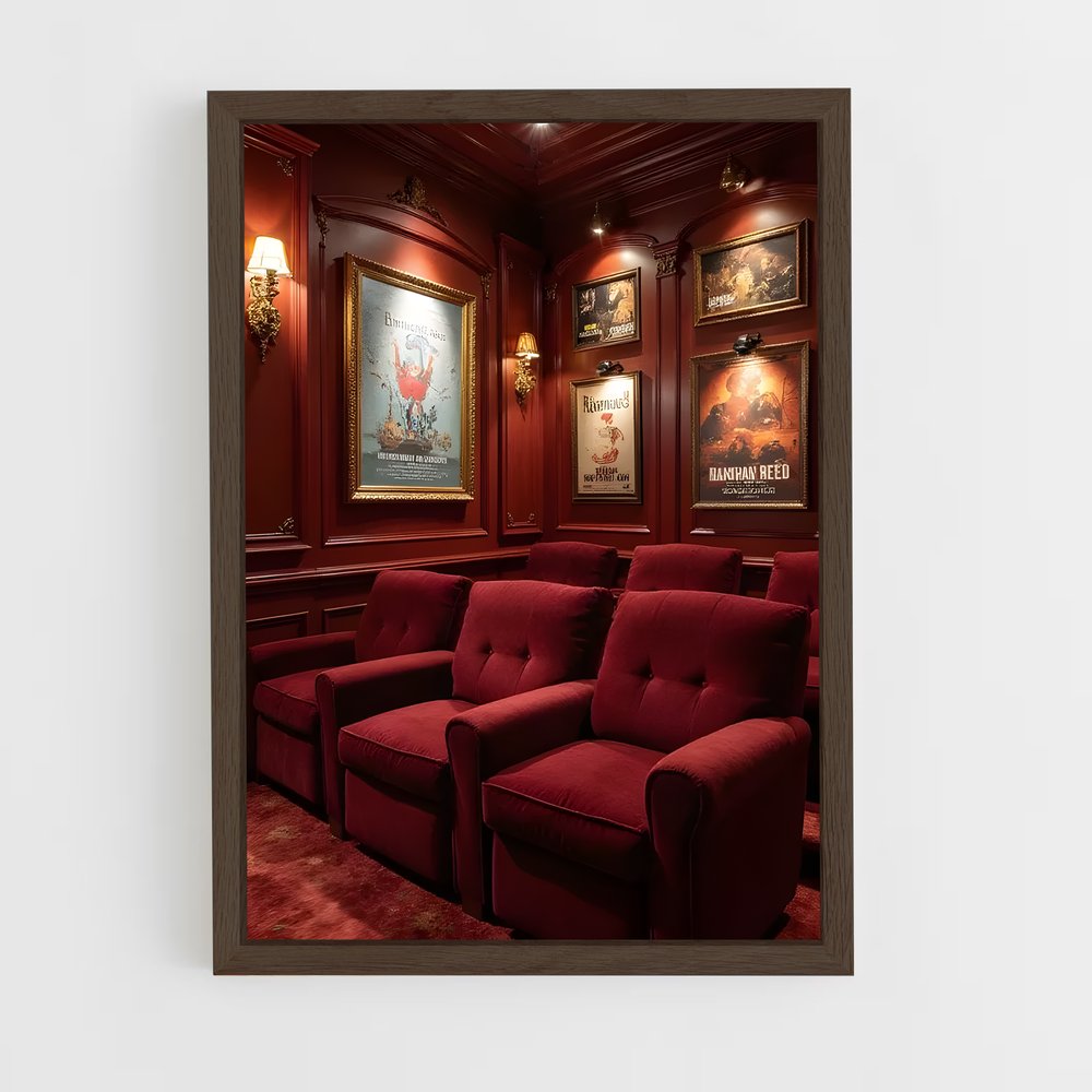 ap-home theater-10 cadre Bois foncé
