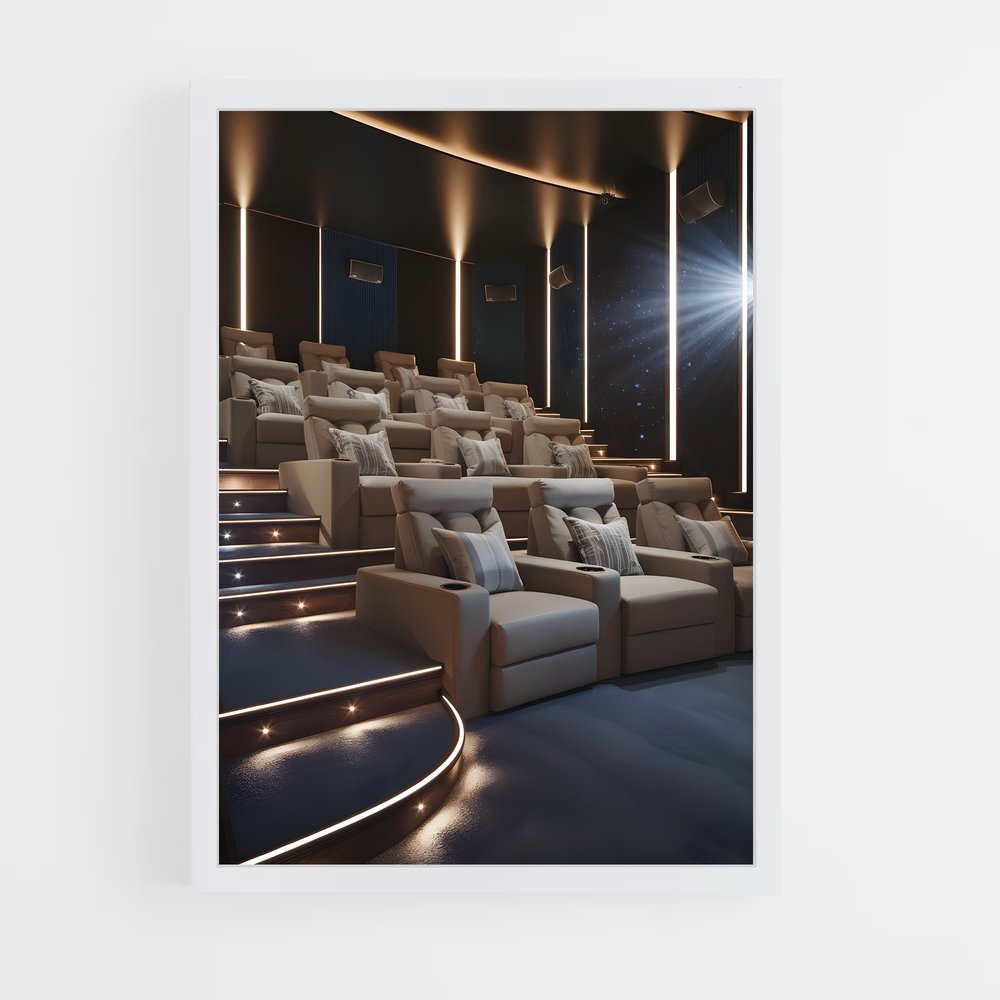 ap-home theater-11 cadre Blanc