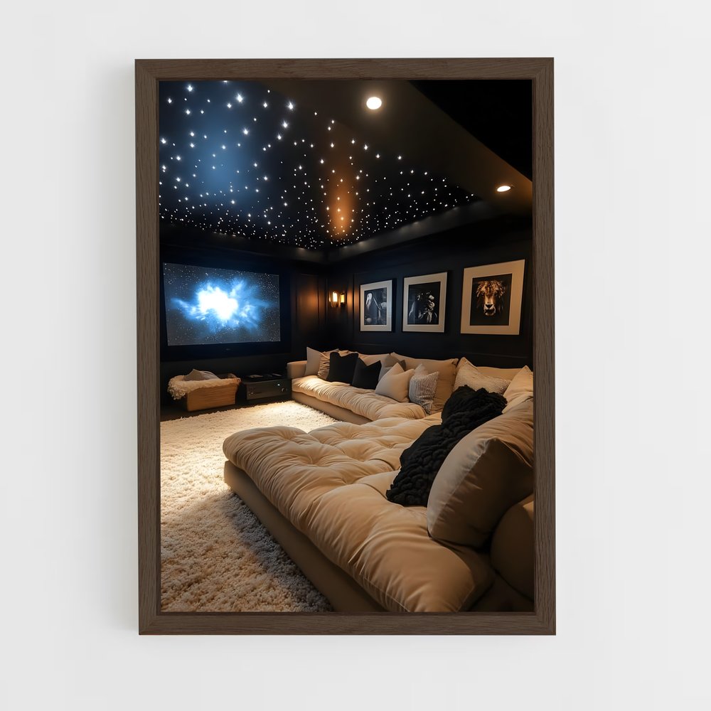 ap-home theater-13 cadre Bois foncé